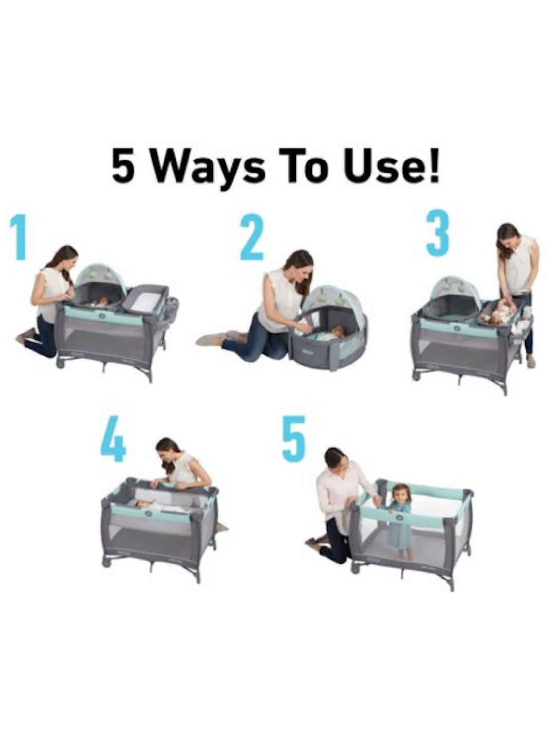 Graco Pack n Play Travel Dome Oskar edamama